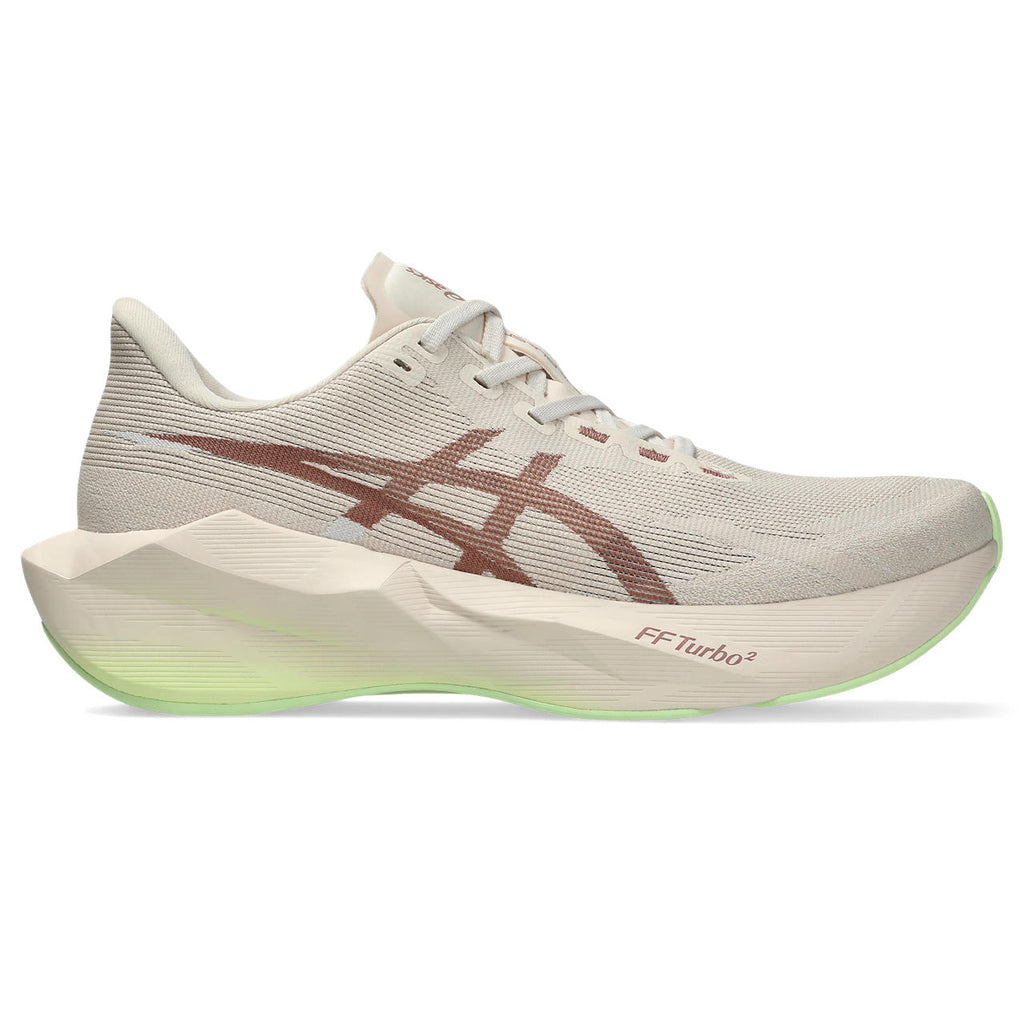 ASICS Novablast 5 – Oatmeal/Reddish Brown Unisex Running Shoes