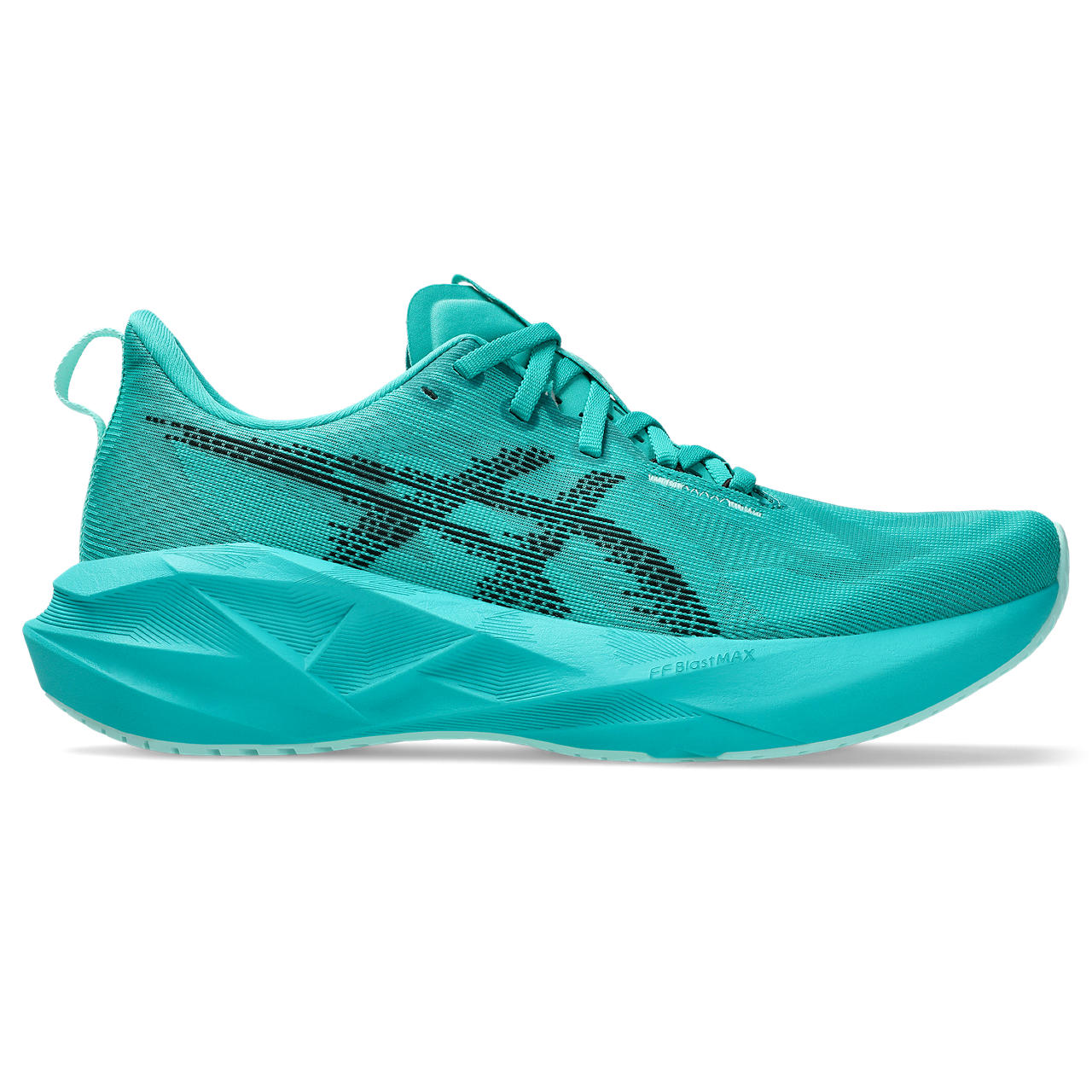 ASICS Novablast 5 – Teal/Black Unisex Running Shoes