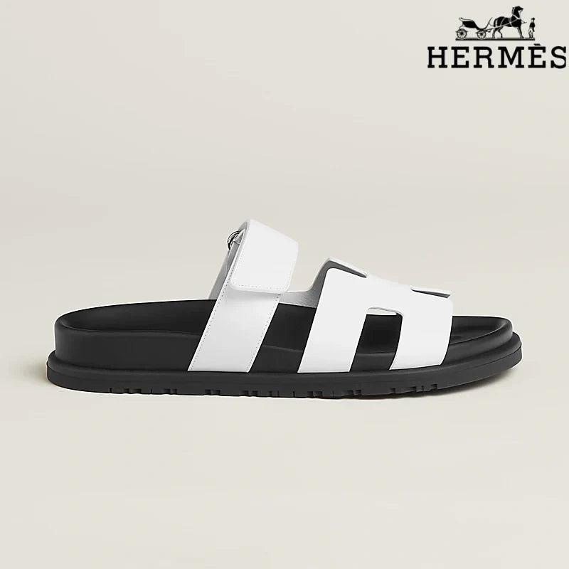 Hermès Chypre White Sandal