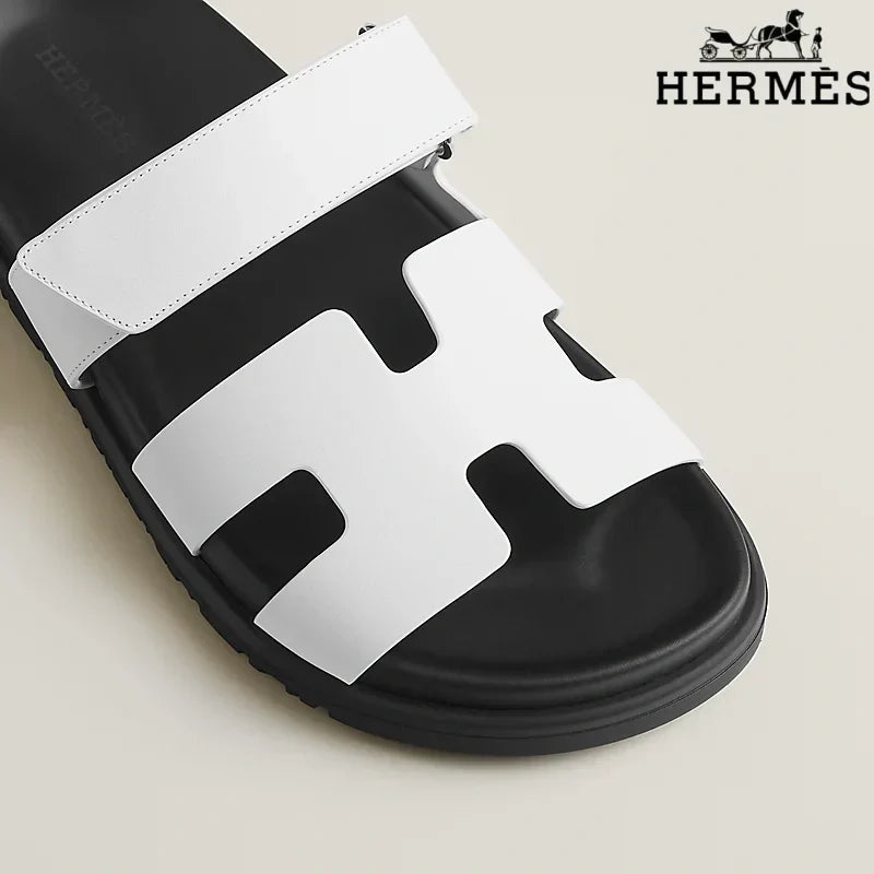 Hermès Chypre White Sandal