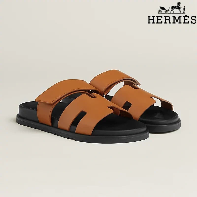 Hermès Chypre Tan Sandal