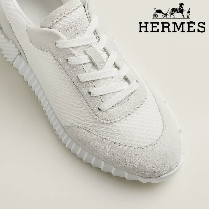 Hermès Bouncing White Sneaker