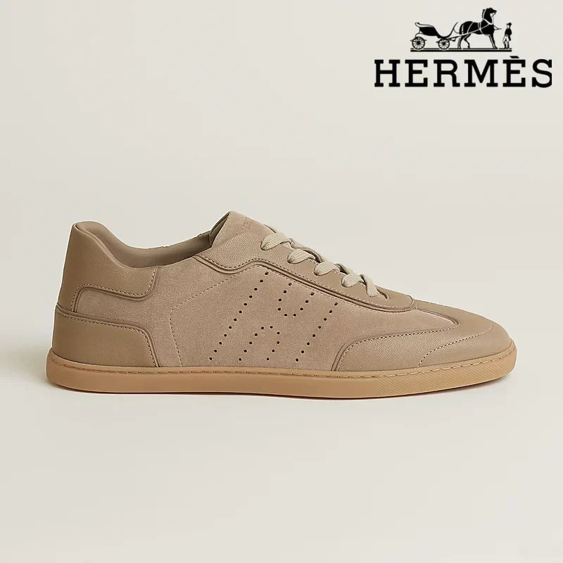 Hermès Boomerang Taupe Sneaker