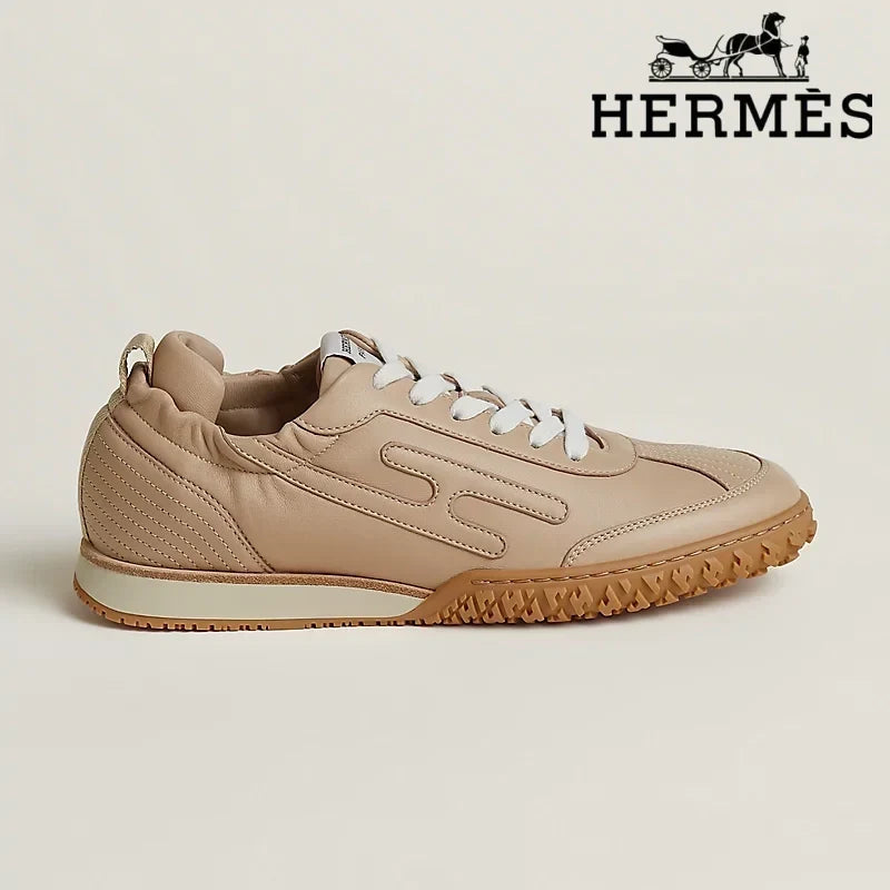 Hermès womens shoes men sneaker Trail Beige Sneaker