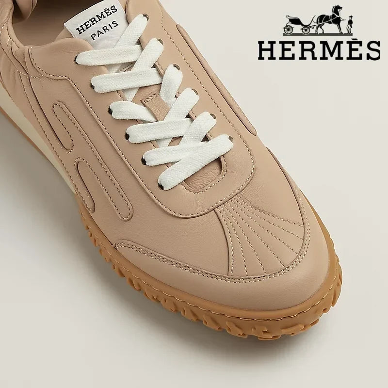 Hermès womens shoes men sneaker Trail Beige Sneaker