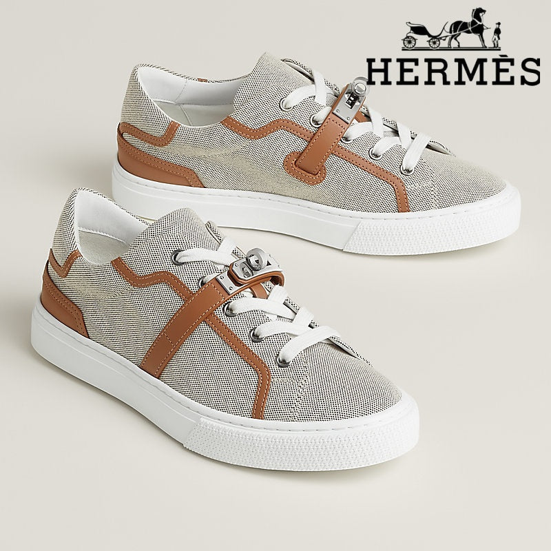 Hermès Day Canvas Sneaker