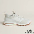 Hermès womens shoes men sneaker  White Mixed Material Hiking Sneakers