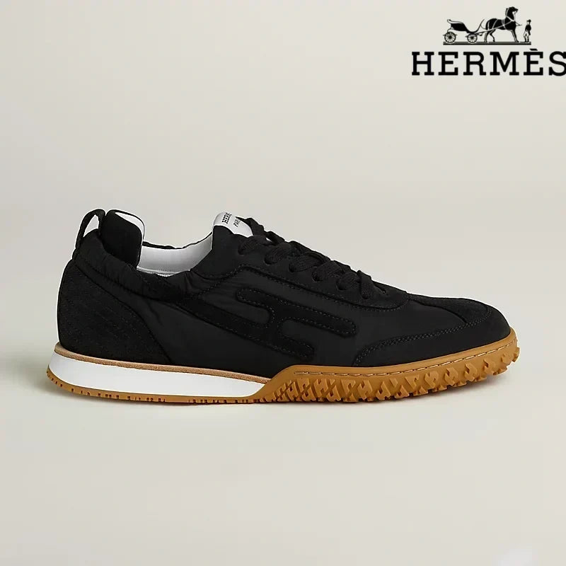 Hermès Black Bouncing Sneakers
