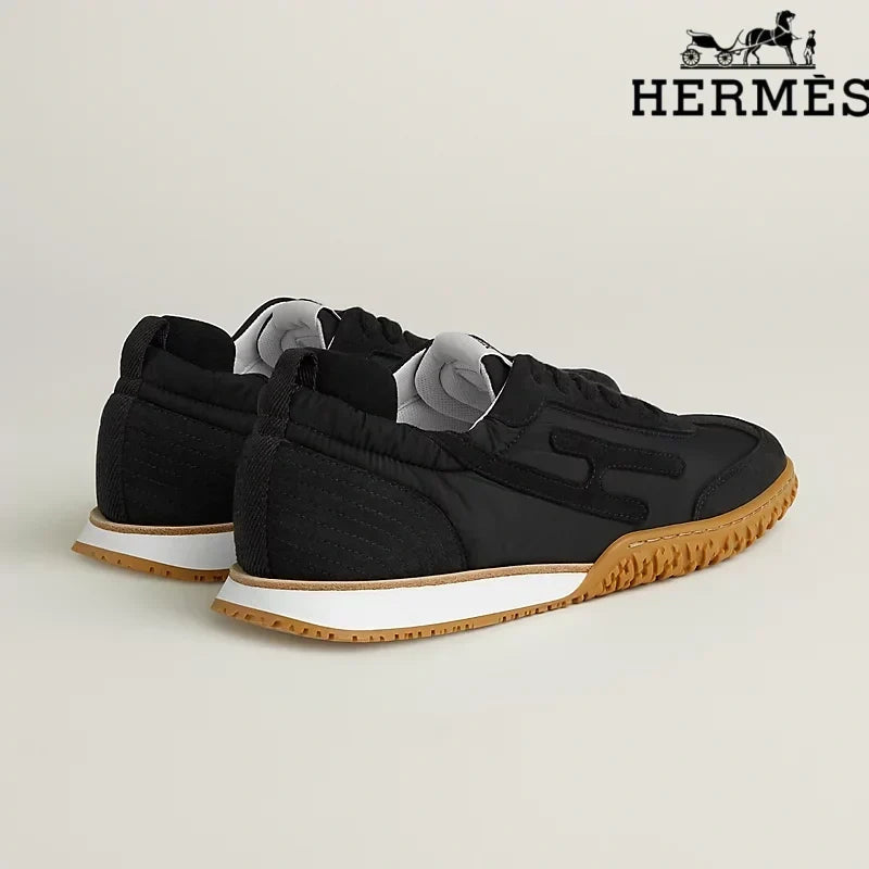 Hermès Black Bouncing Sneakers