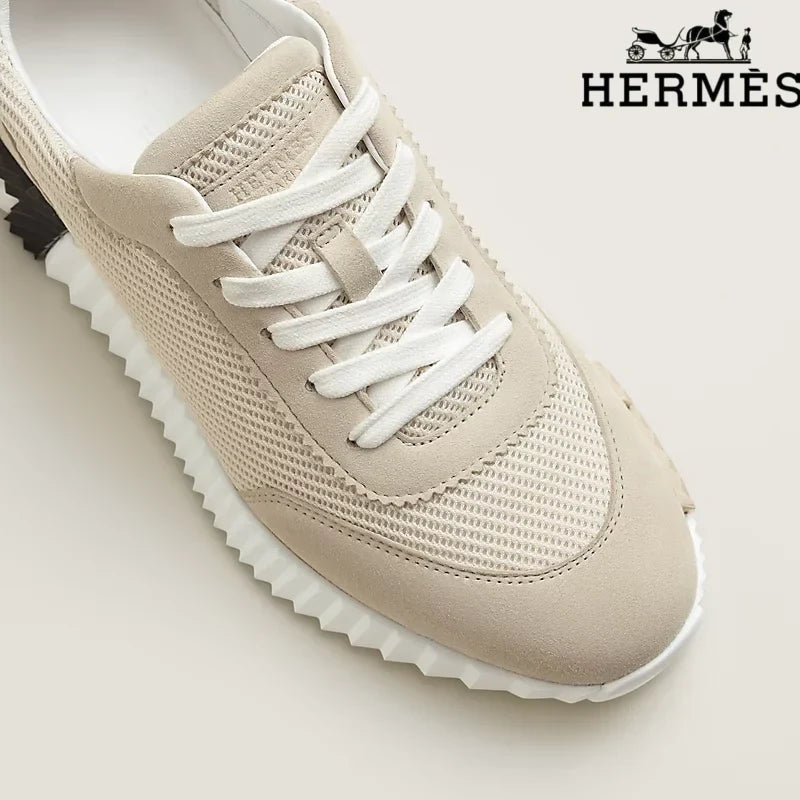 Hermès Beige Electric Sneakers