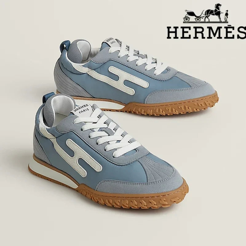 Hermès Jet Sneaker in Bleu Poudre
