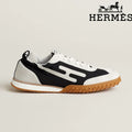 Hermès Jet Sneaker in Black and White Panels