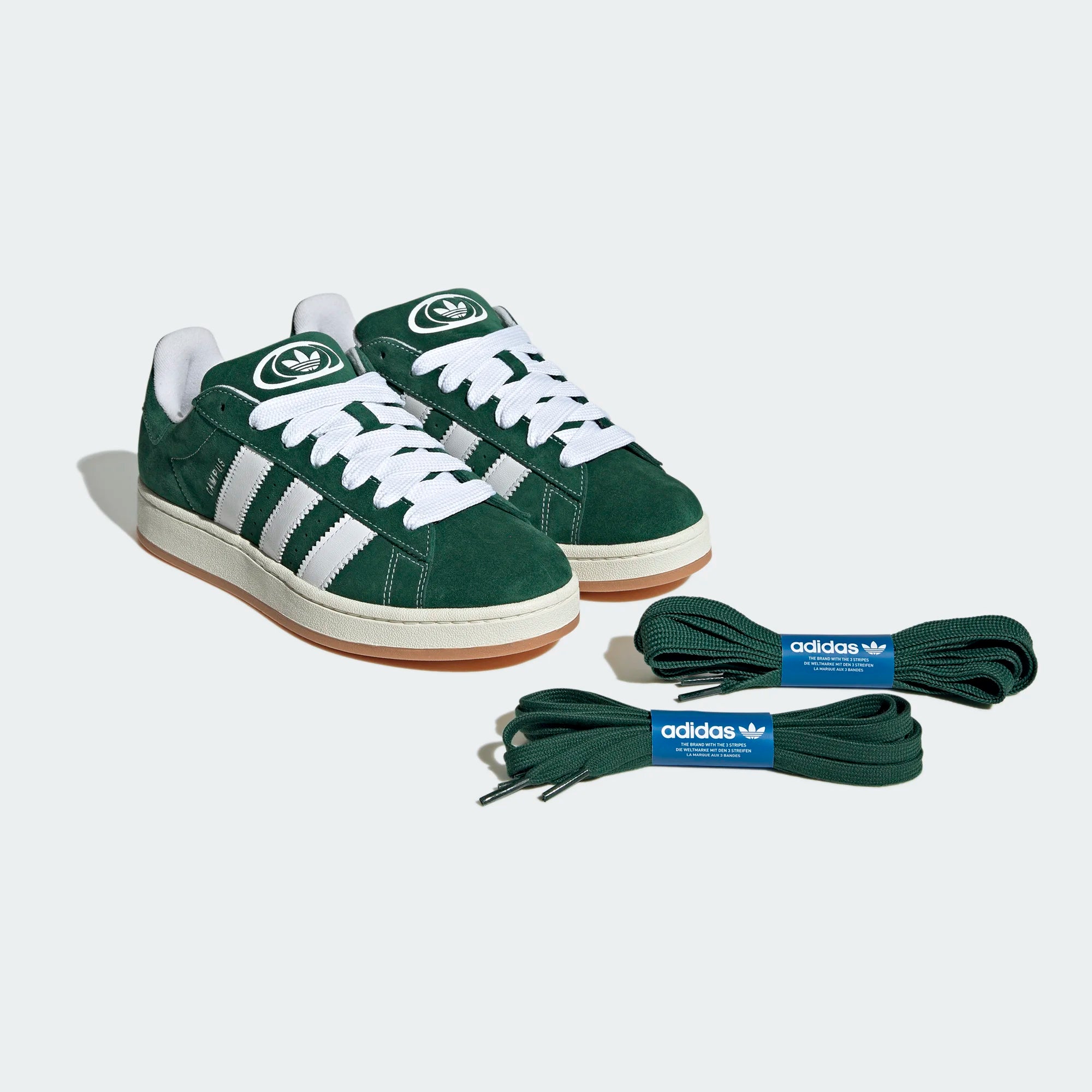 Adidas Campus 00s Dark Green / White Gum