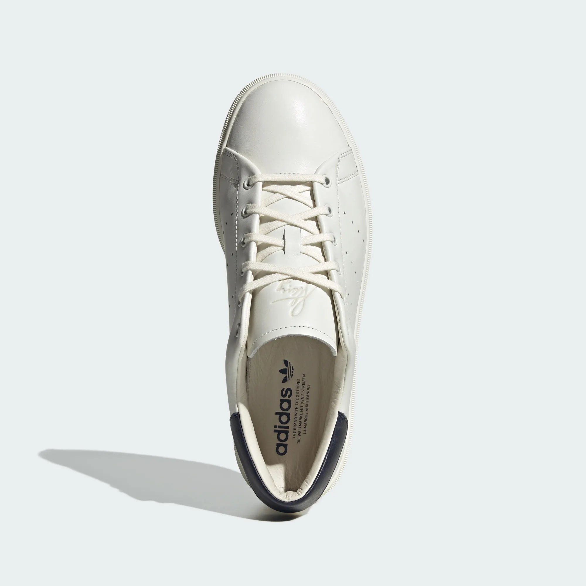 Adidas Stan Smith Platform Bone White / Navy Blue
