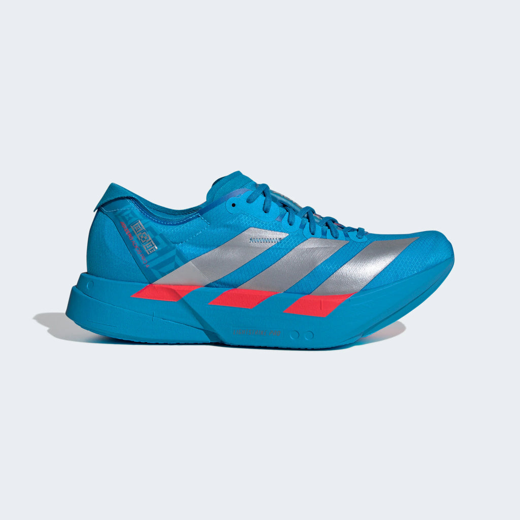 Adidas Adizero Adios Pro 4 Bright Blue / Silver / Red