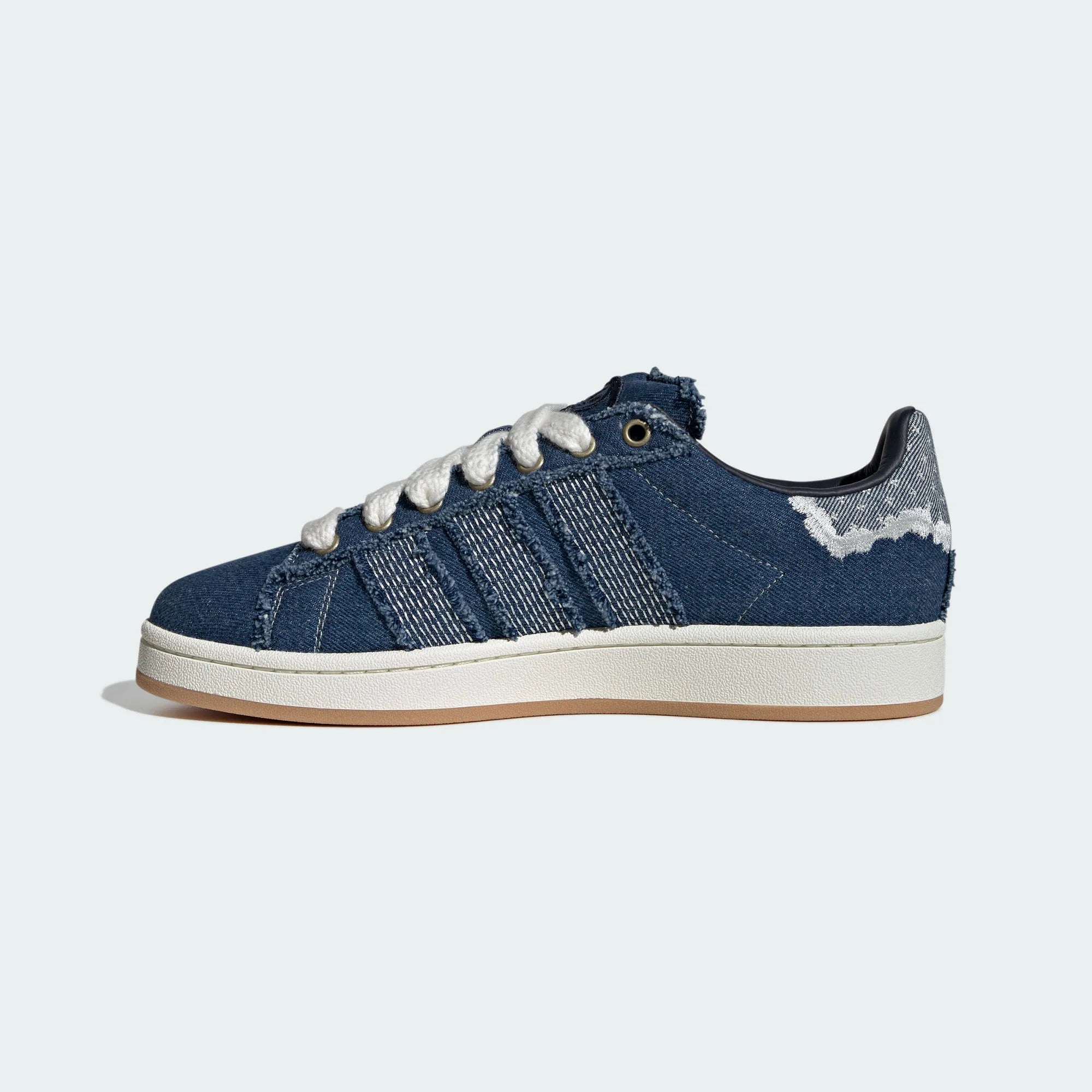 Adidas Campus 00s Blue Denim Frayed