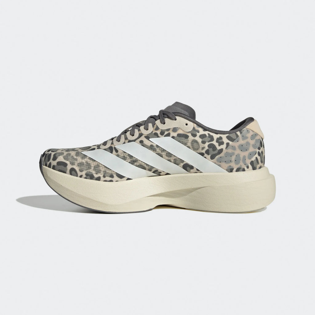 Adidas Adizero Adios Pro 4 Leopard Print Beige / Grey