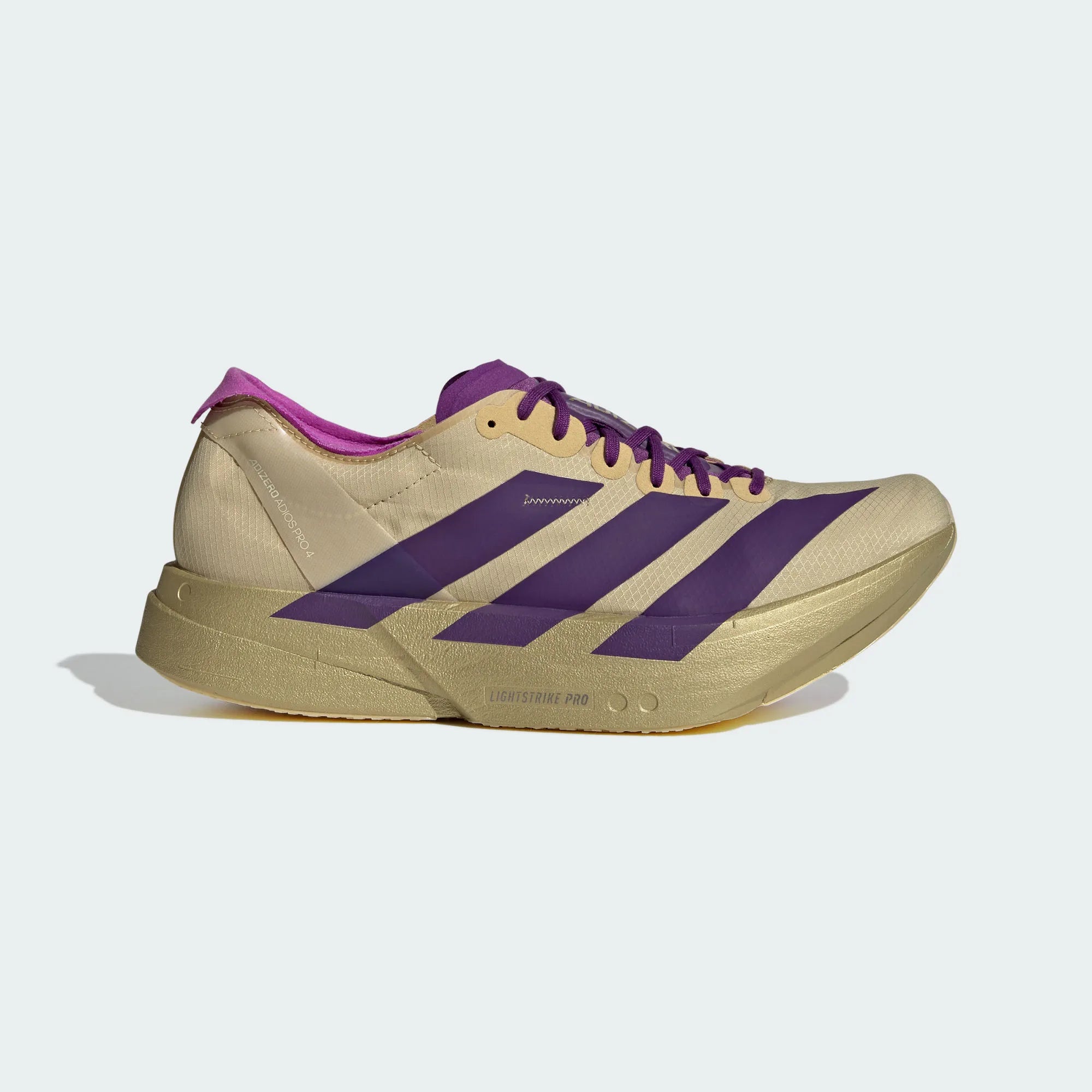 Adidas Adizero Adios Pro 4 Beige / Purple / Gold