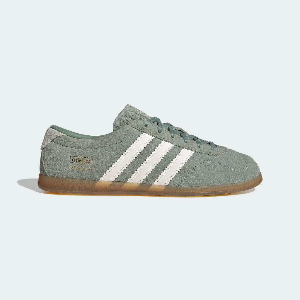 Adidas Originals – Sage Green / Off-White Suede Casual Sneakers