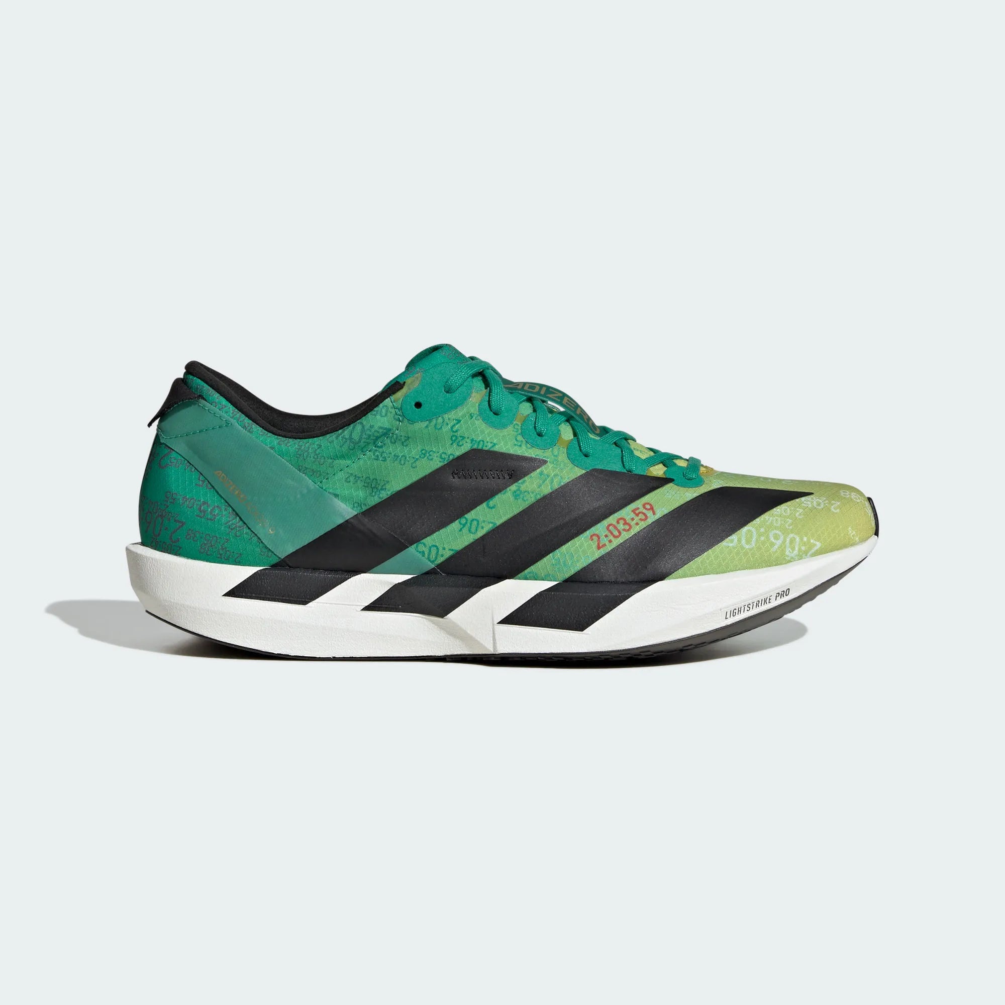 Adidas Adizero Adios Pro 3 Green / Black Printed
