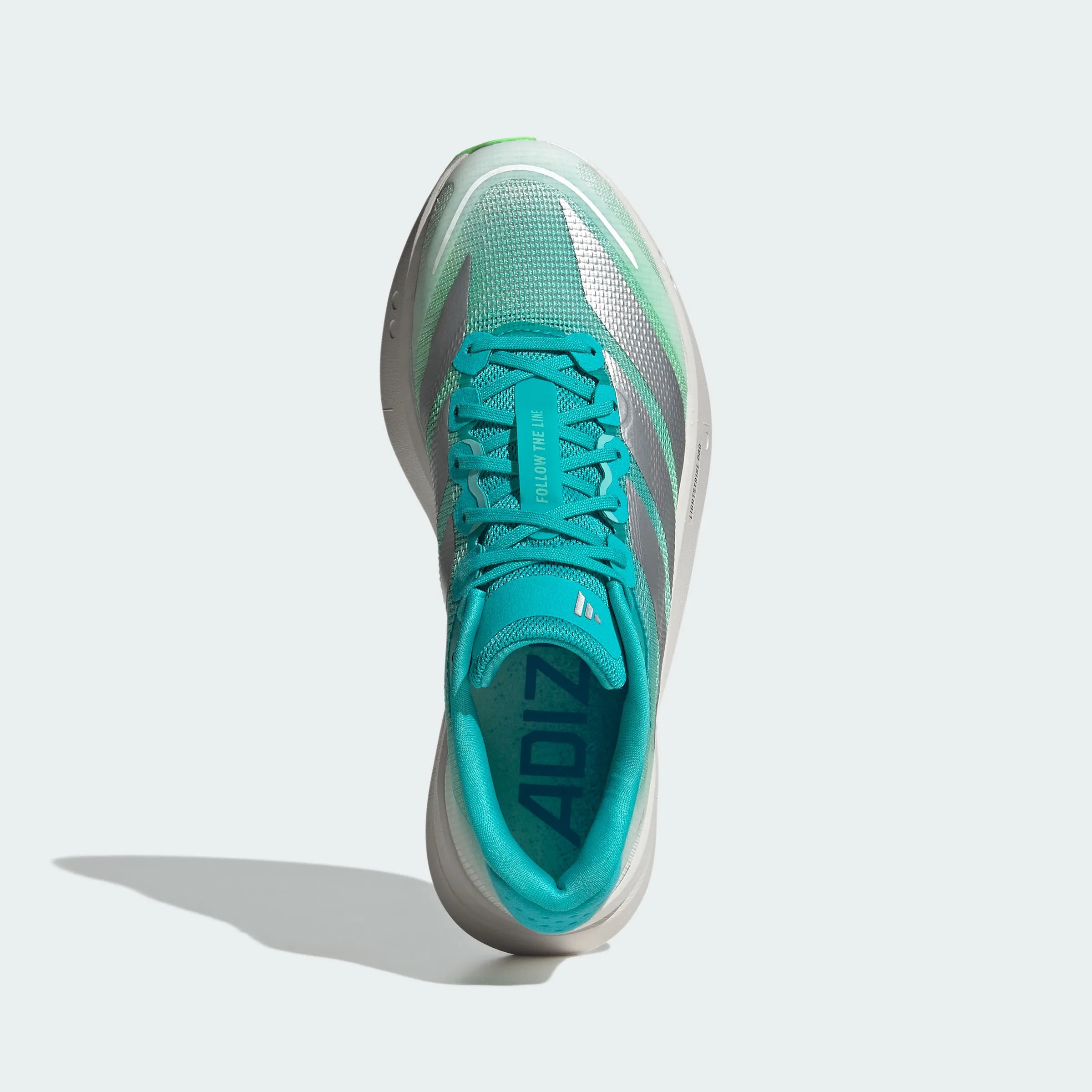 Adidas Adizero Boston 15 Turquoise / Silver / Off-White