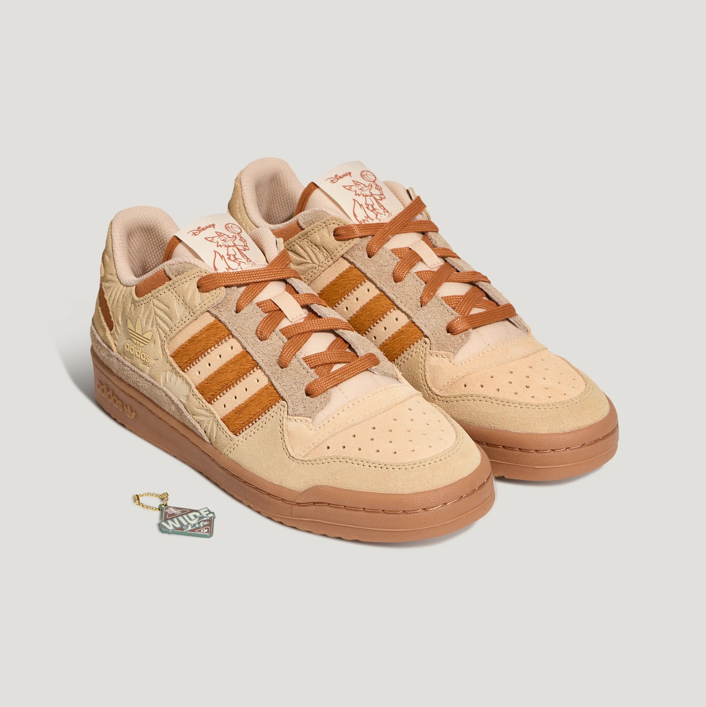 Adidas Forum Low Disney Nick Wilde Beige / Brown