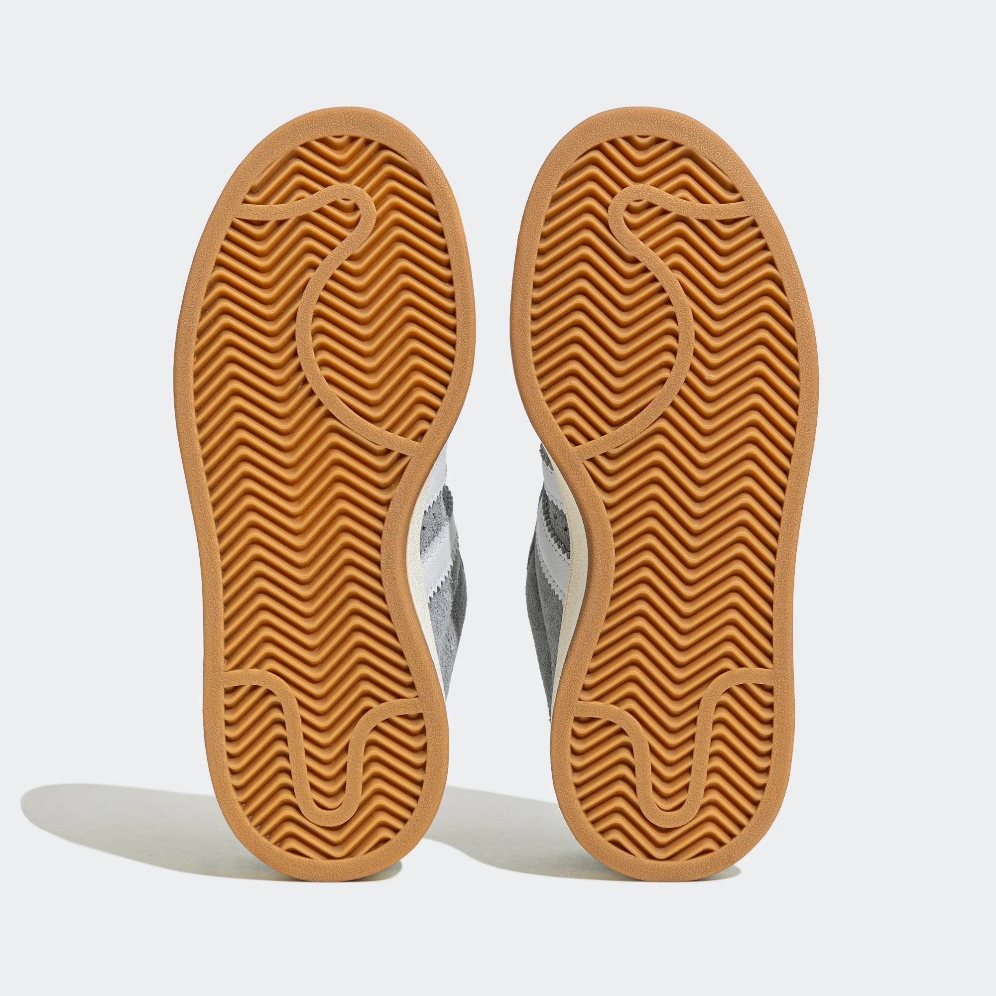 Adidas Originals – Grey / White Suede Platform Casual Sneakers