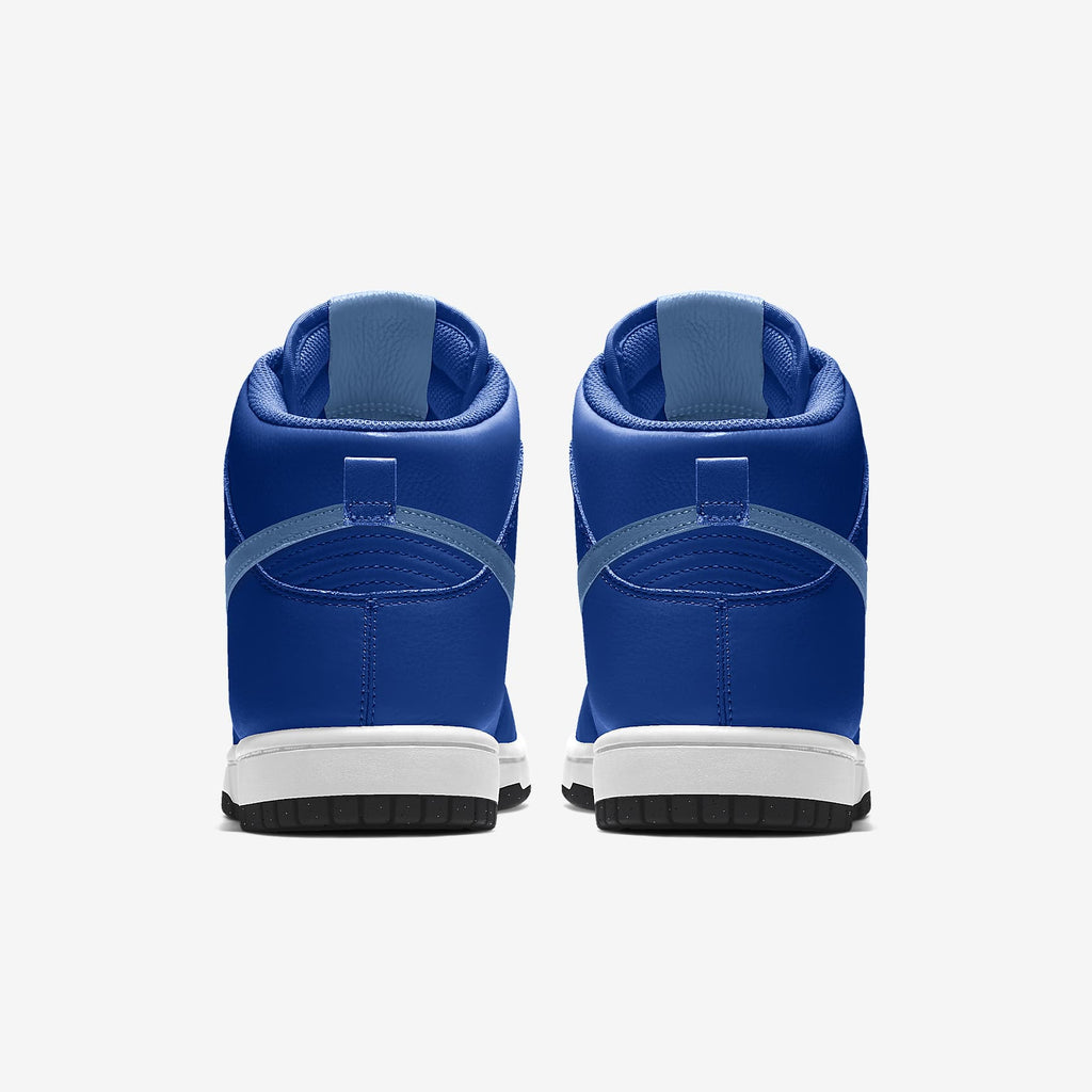 Nike Dunk High Royal Blue Light Blue Swoosh Sneakers