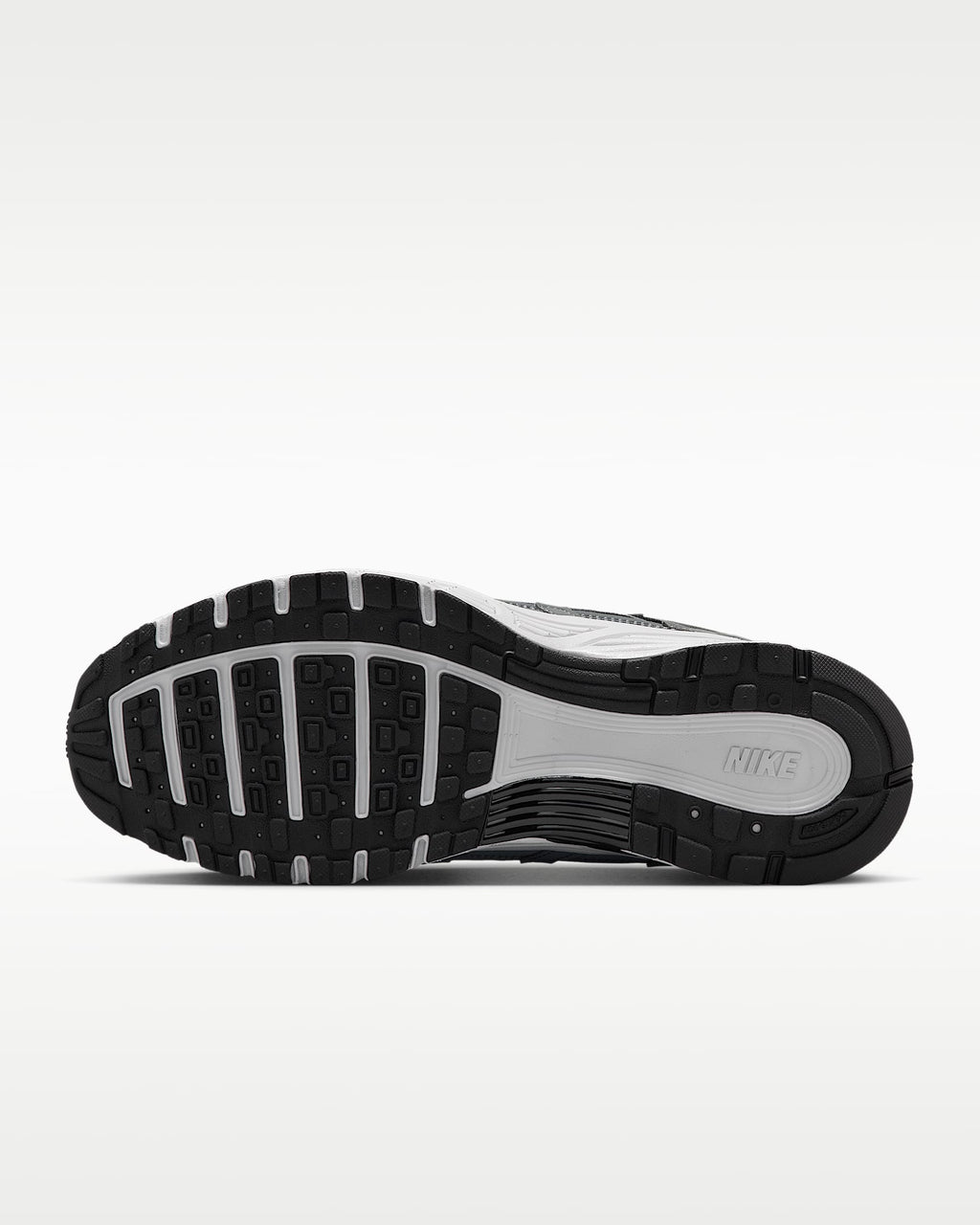 Nike P-6000 – Grey / Black / Blue Mesh Athletic Sneakers