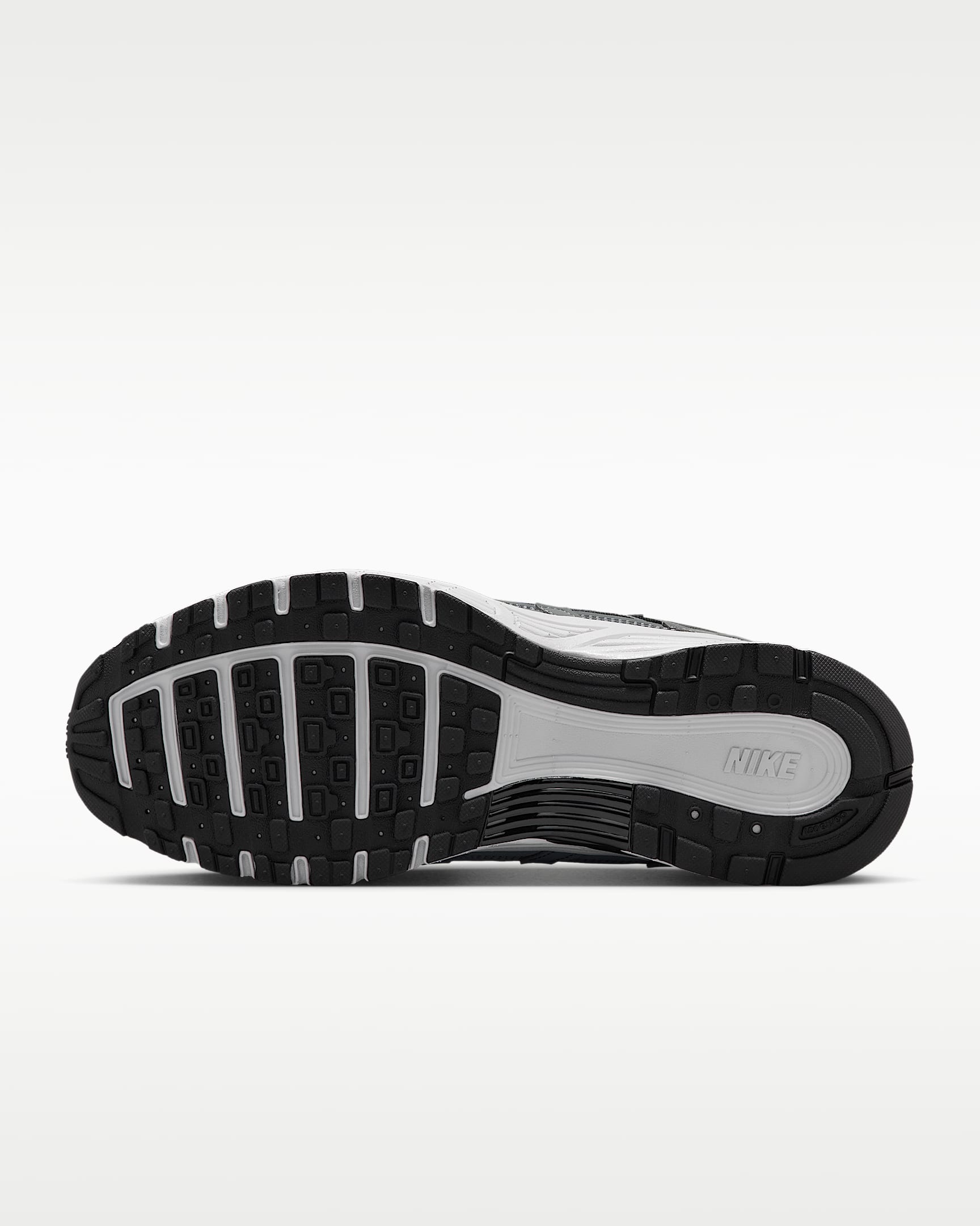 Nike P-6000 – Grey / Black / Blue Mesh Athletic Sneakers
