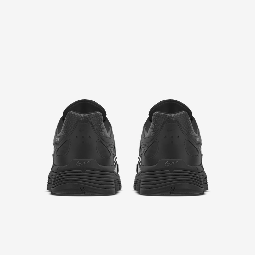Nike P-6000 – Black / Iridescent Swoosh Mesh Athletic Sneakers