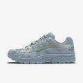Nike P-6000 – Light Blue / Metallic Silver / Iridescent Swoosh Mesh Athletic Sneakers