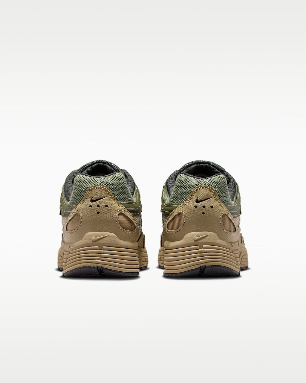 Nike P-6000 – Olive / Khaki Mesh Athletic Sneakers