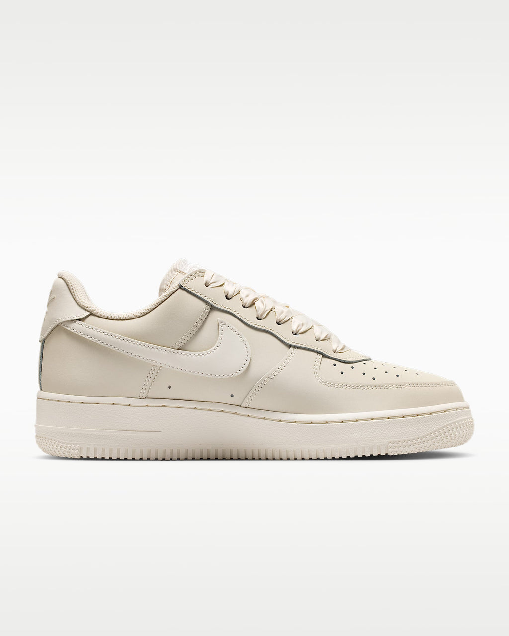 Nike Air Force 1 '07 Light Bone Satin Laces Sneakers