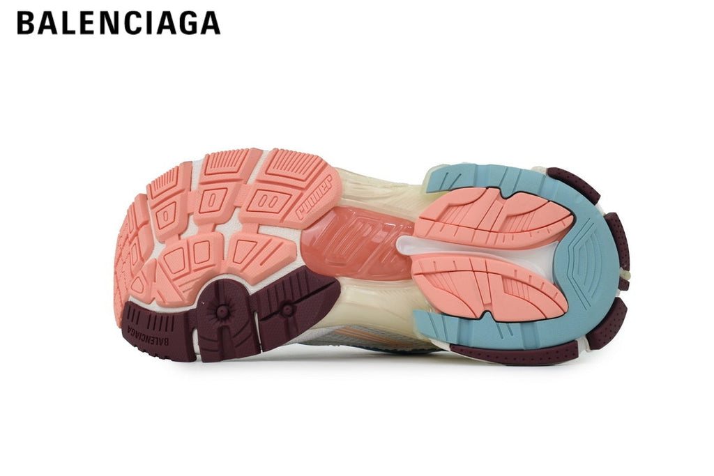 Balenciaga Runner men's shoes  women sneakers— White Multicolor