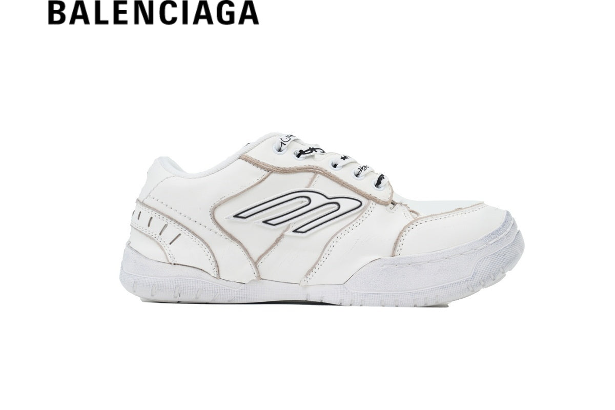 Balenciaga Skate men's shoes  women sneakers White