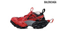 Balenciaga Hike men's shoes  women sneakers Red Black