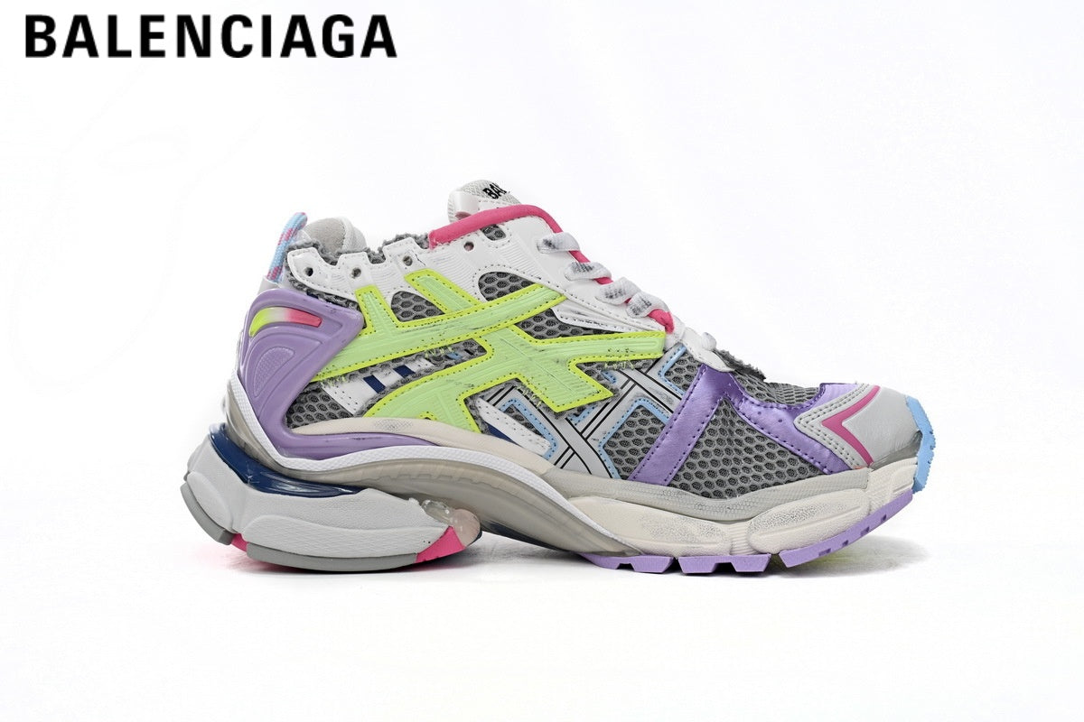 Balenciaga Runner men's shoes  women sneakers— Multicolor