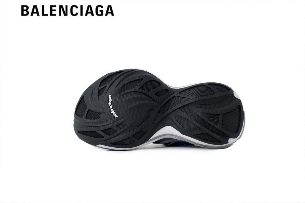 Balenciaga Unlimited men's shoes  women sneakers White Blue