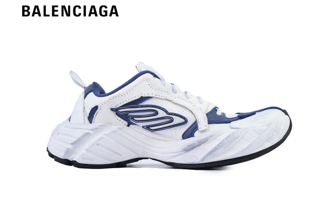 Balenciaga 3XL men's shoes  women sneakers White Blue