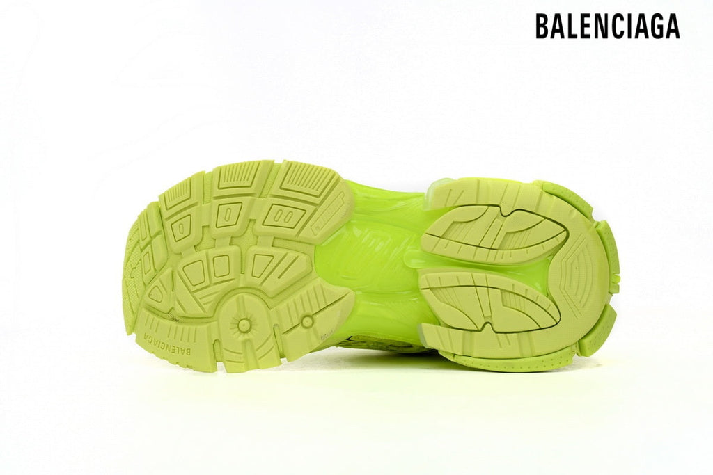 Balenciaga Runner Sneaker Fluorescent Yellow Mesh