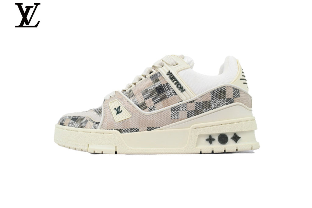 Louis Vuitton LV shoes for man  women Trainer Sneaker