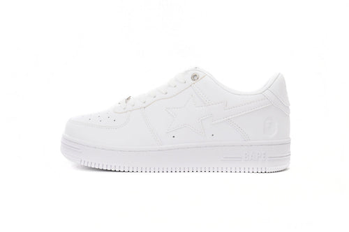 A BATHING APE BAPE STA White Sneakers | Women's & Men's Skate-Inspired Shoes