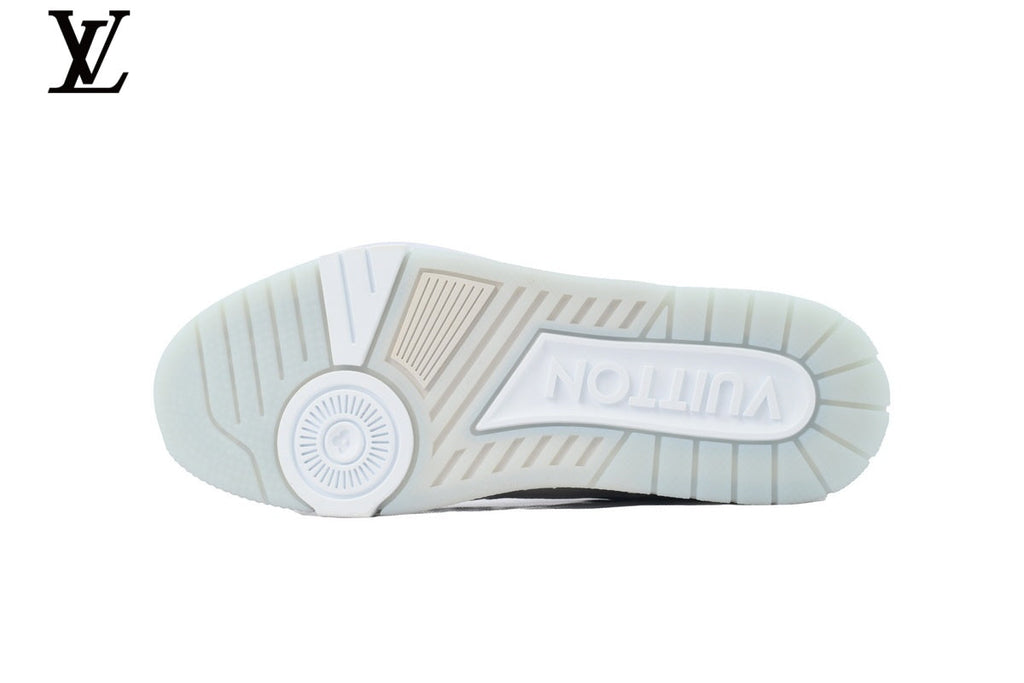 Louis Vuitton LV shoes for man  women Trainer Sneaker – White