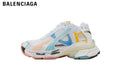 Balenciaga Runner men's shoes  women sneakers— White Multicolor