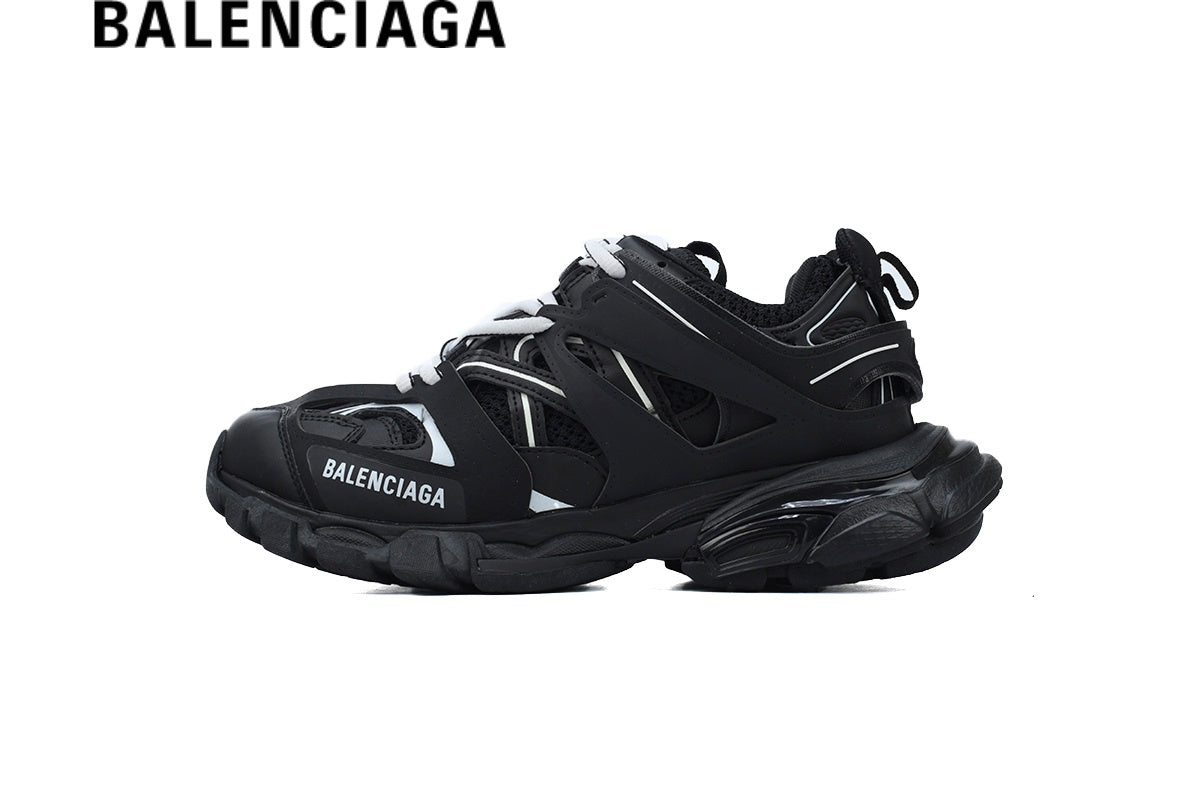 Balenciaga Track men's shoes  women sneakers Sneakers in Black and White