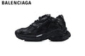 Balenciaga Runner men's shoes  women sneakers — Full Black