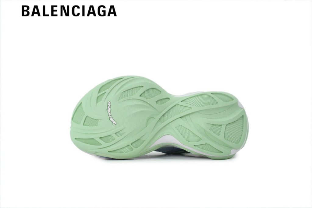 Balenciaga Jet men's shoes  women sneakers Light Blue Mint Gradient