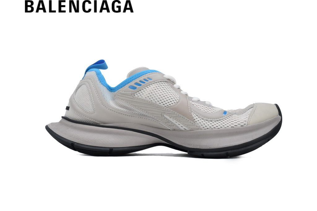 Balenciaga Circuit men's shoes  women sneakers Grey & Blue
