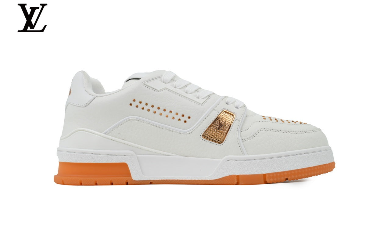 Louis Vuitton LV shoes for man  women Trainer Sneaker